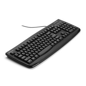 K64407US , Kensington Pro Fit keyboard USB + PS/2 QWERTY Black - K64407US