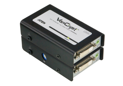VE600A , ATEN VE600A AV extender AV transmitter Black
