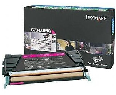 C734A4MG , Lexmark C734A4MG toner cartridge 1 pc(s) Original Magenta