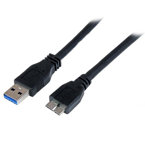 USB3CAUB1M , StarTech.com USB3CAUB1M USB cable USB 3.2 Gen 1 (3.1 Gen 1) 39.4" (1 m) USB A Micro-USB B 5 Gbit/s Black