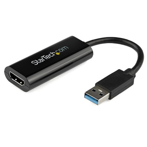 USB32HDES , StarTech.com USB32HDES USB graphics adapter 1920 x 1200 pixels Black