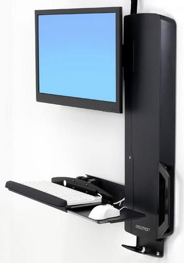 61-081-085 , Ergotron 61-081-085 monitor mount / stand 24" Wall Black