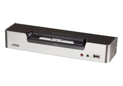CS1642A , ATEN CS1642A KVM switch Rack mounting Black, Silver