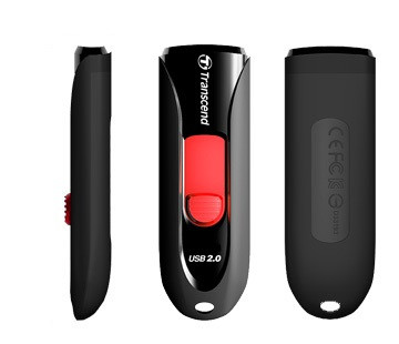 TS32GJF590K , Transcend JetFlash 590 32GB USB flash drive USB Type-A 2.0 Black - TS32GJF590K