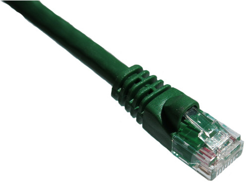 C5EMB-N50-AX , Axiom 50ft. 350MHz Cat5e networking cable Green 600" (15.2 m) U/UTP (UTP) - C5EMB-N50-AX