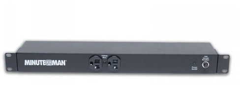 OEPD815HV , Minute Man OEPD815HV power distribution unit (PDU) 8 AC outlet(s) 1U Black