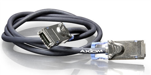 JD364B-AX , Axiom JD364B-AX InfiniBand/fibre optic cable 39.4" (1 m) CX4 Black