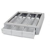 97-864 , Ergotron 97-864 multimedia cart accessory Gray, White Drawer