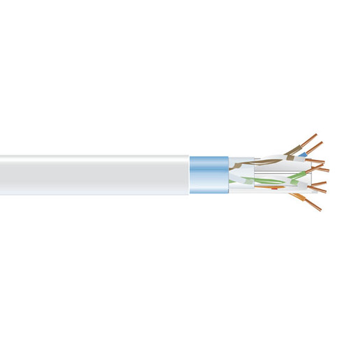 EVNSL0605A-1000 , Black Box EVNSL0605A-1000 networking cable White 12000" (304.8 m) Cat6 U/FTP (STP)