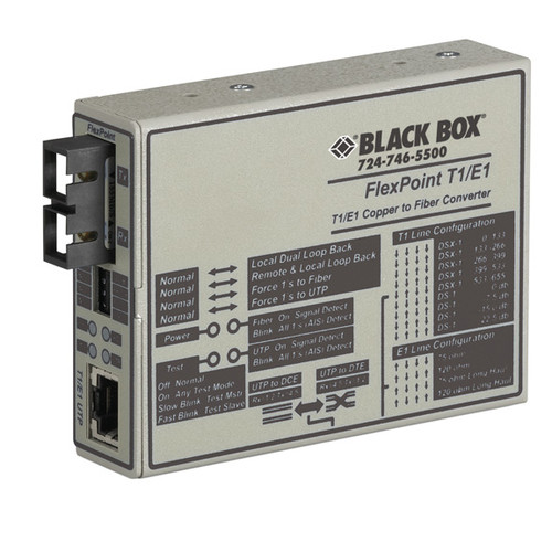 MT662A-MSC , Black Box MT662A-MSC network media converter 2048 Mbit/s Multi-mode