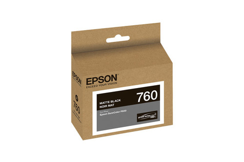 T760820 , Epson 760 ink cartridge Original Matte black - T760820