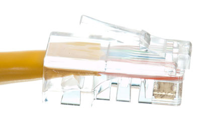 C6-YL-NB-14-ENC , eNet Components Cat6 14ft. networking cable Yellow 165.4" (4.2 m) - C6-YL-NB-14-ENC