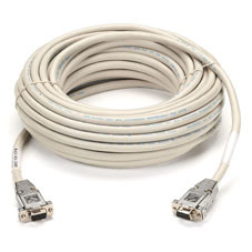 EYN257T-0010-FF , Black Box EYN257T-0010-FF serial cable White 118.1" (3 m) DB9