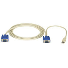 EHN9000U-0006 , Black Box EHN9000U-0006 KVM cable White 70.9" (1.8 m)