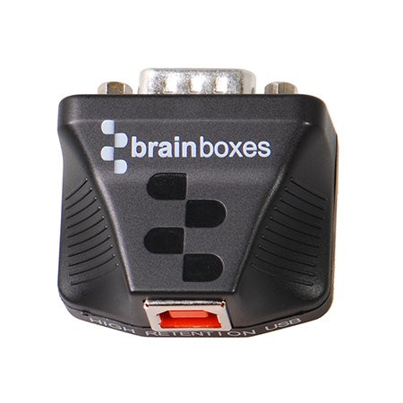 US-320 , Brainboxes US-320 cable gender changer RS-422/485 USB Black