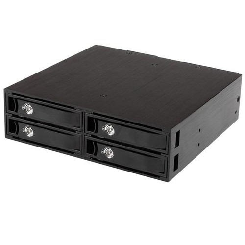 SATSASBP425 , StarTech.com SATSASBP425 drive bay panel 5.25" Storage drive tray Black