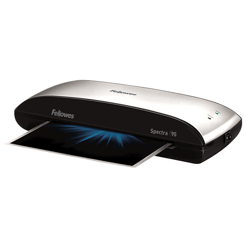 5738201 , Fellowes Spectra 95 Hot laminator 305 mm/min Black, Silver - 5738201