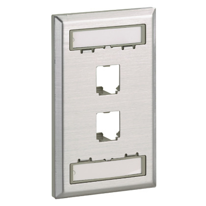 CFPL2SY , Panduit CFPL2SY wall plate/switch cover Stainless steel