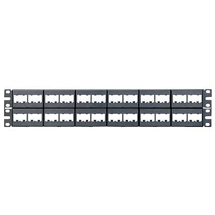 CPP48WBLY , Panduit 48-port modular patch panel 2U - CPP48WBLY