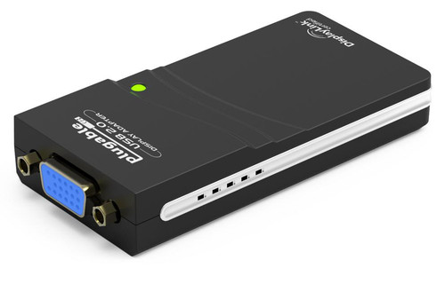 USB-VGA-165 , Plugable Technologies USB-VGA-165 USB graphics adapter 1920 x 1080 pixels Black