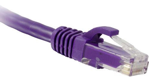 C6-PR-15-ENC , eNet Components 15ft Cat6 networking cable Purple 177.2" (4.5 m) - C6-PR-15-ENC