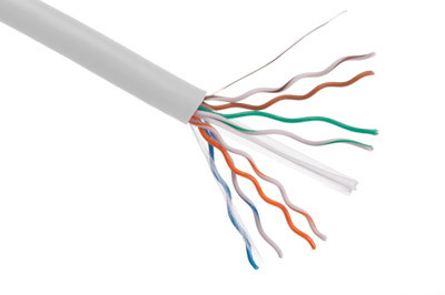 C5EBCS-W1000-AX , Axiom Cat5e, 1000ft networking cable White 12000" (304.8 m) U/UTP (UTP) - C5EBCS-W1000-AX
