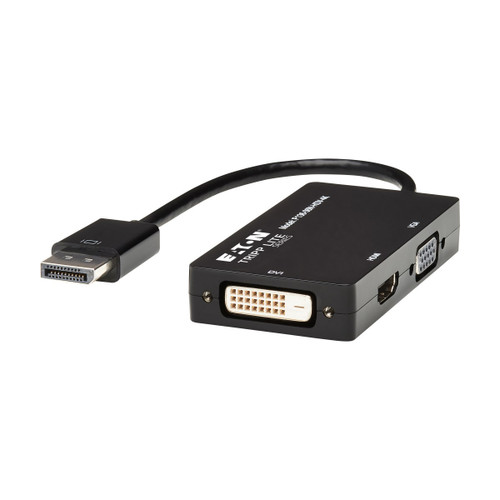 P136-06N-HDV-4K , Tripp Lite P136-06N-HDV-4K laptop dock/port replicator Black