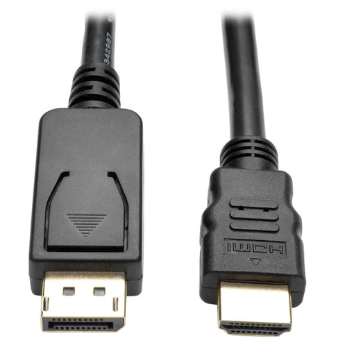 P582-006-V2-ACT , Tripp Lite P582-006-V2-ACT video cable adapter 70.9" (1.8 m) DisplayPort HDMI Black