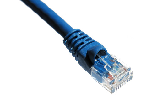 AXG95789 , Axiom Cat6a, 75ft networking cable Blue 900" (22.9 m) U/UTP (UTP) - AXG95789