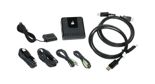 GCS62DP , iogear GCS62DP KVM switch Black