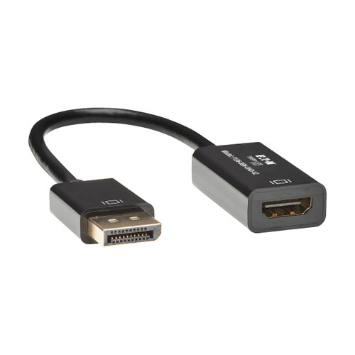 P136-06N-UHD-V2 , Tripp Lite P136-06N-UHD-V2 video cable adapter 5.91" (0.15 m) DisplayPort HDMI Black