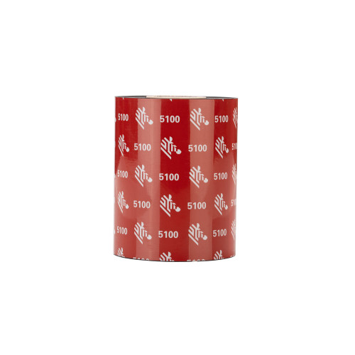 05100BK08345 , Zebra 5100 Resin thermal ribbon 17716.5" (450 m) Black - 05100BK08345