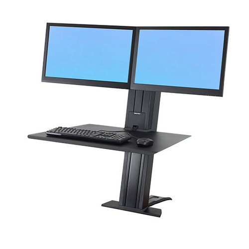 33-407-085 , Ergotron WorkFit SR 24" Desk Black - 33-407-085