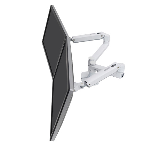 45-491-216 , Ergotron LX Series 45-491-216 monitor mount / stand 27" White Desk
