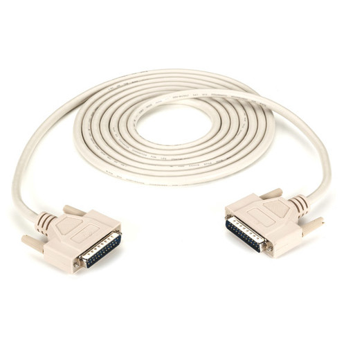 BC00706 , Black Box 3m DB25 serial cable Beige 118.1" (3 m) - BC00706