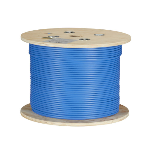 C6ABC51S-BL-1000 , Black Box CAT6A 304.8m networking cable Blue 12000" (304.8 m) U/UTP (UTP) - C6ABC51S-BL-1000