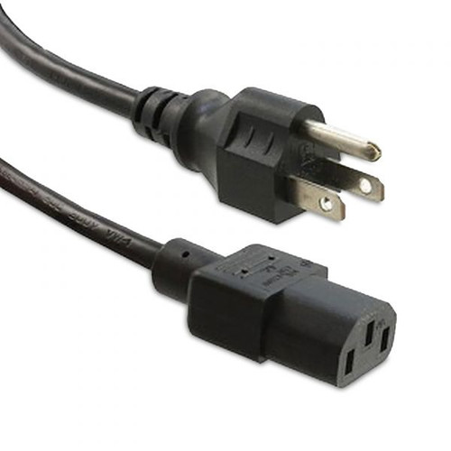 N515-C13-25F-ENC , eNet Components N515-C13-25F-ENC power cable Black 300" (7.62 m) NEMA 5-15P C13 coupler