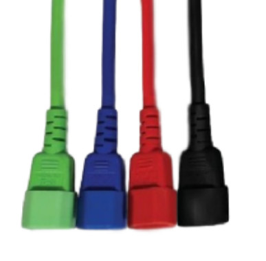 C13C20-RD-4F-ENC , eNet Components C13 - C20, 4 ft Red 48" (1.22 m) C13 coupler C20 coupler - C13C20-RD-4F-ENC