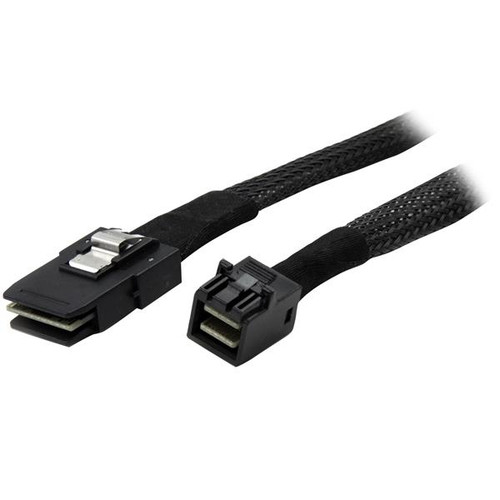 SAS87431M , StarTech.com SAS87431M Serial Attached SCSI (SAS) cable 39.4" (1 m) Black