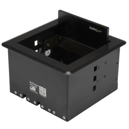BOX4CABLE , StarTech.com BOX4CABLE cable organizer Desk Cable box Black 1 pc(s)