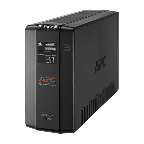BX1000M , APC BX1000M uninterruptible power supply (UPS) Line-Interactive 1 kVA 600 W 8 AC outlet(s)