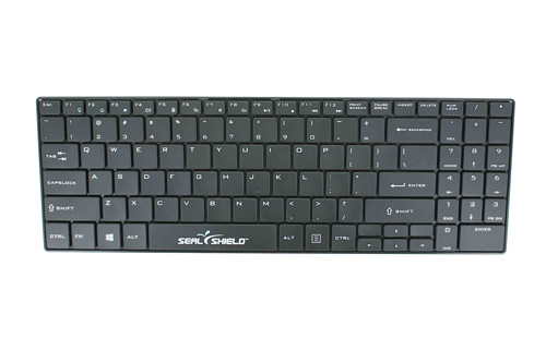 SSKSV099V2 , Seal Shield Cleanwipe keyboard USB QWERTY US English Black - SSKSV099V2