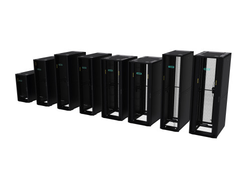 P9K06A , HPE 36U 600mmx1075mm G2 Kitted Advanced Shock Rack with Side Panels and Baying - P9K06A
