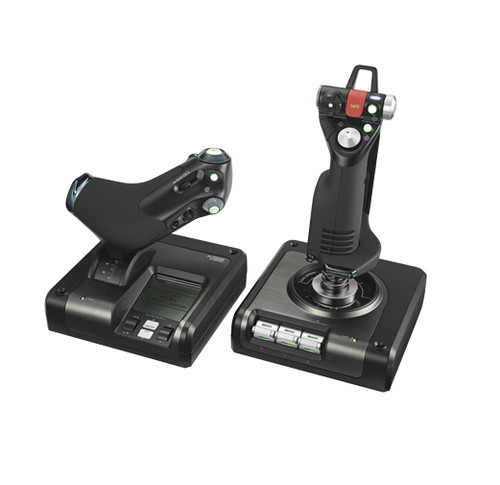 945-000022 , Logitech G 945-000022 Gaming Controller Black USB Flight Sim Analogue / Digital PC
