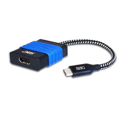 CB-TC0014-S2 , Siig CB-TC0014-S2 USB graphics adapter Black, Blue