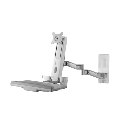 AMR1WSL , Amer Networks AMR1WSL multimedia cart/stand Multimedia stand Silver Universal