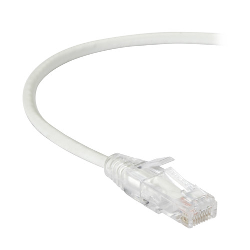 C6PC28-WH-20 , Black Box CAT6 6m networking cable White 236.2" (6 m) U/UTP (UTP) - C6PC28-WH-20