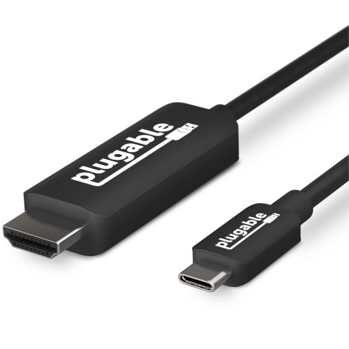 USBC-HDMI-CABLE , Plugable Technologies USBC-HDMI-CABLE video cable adapter 70.9" (1.8 m) USB Type-C HDMI Type A (Standard) Black