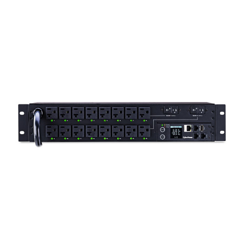 PDU41003 , CyberPower PDU41003 power distribution unit (PDU) 16 AC outlet(s) 2U Black