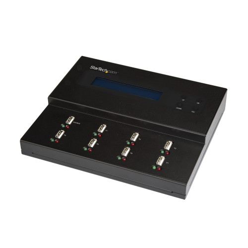 USBDUPE17 , StarTech.com USBDUPE17 media duplicator USB flash drive duplicator Black 7 copies